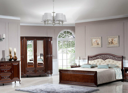 Double bed Classic s High quality designer Chesterfield full leather bed beds